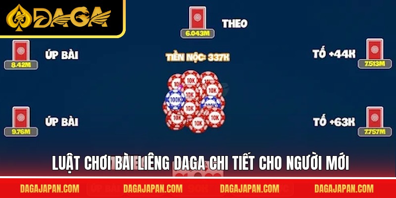 Luật chơi bài liêng DAGA chi tiết cho người mới